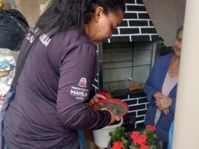 Dengue: Prefeitura de Marília inicia nesta segunda-feira, dia 12, o 1º Levantamento de Índice Rápido para o Aedes Aegypti do ano em todas regiões da cidade