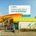 Centro de Reabilitação da Unimed Marília celebra 3 anos promovendo qualidade de vida e autonomia aos pacientes. Atendimento humanizado, equipe especializada e estrutura moderna voltada à reabilitação integral