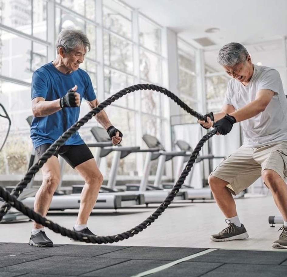 Treinamento intervalado de alta intensidade seguro e eficaz. Obtenha os benefícios cardiovasculares do treino intervalado de alta intensidade (HIIT) adaptando-o à sua capacidade