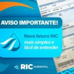 RIC Ambiental aprimora fatura e implementa novo ciclo de leitura e também vencimento. Mudanças tornam a conta mais clara, padronizam processos e facilitam o atendimento aos clientes. Entenda
