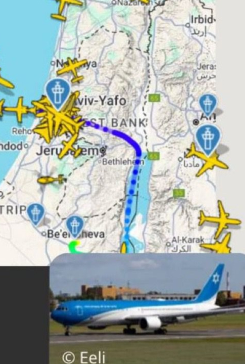 URGENTE: MAIS UMA PEÇA DO QUEBRA-CABEÇA | ISRAEL ÚLTIMA HORA: Avião presidencial de Israel, ‘Asa de Sião’, decola e reacende alerta de ataque iminente ao Irã