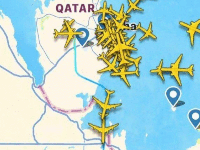 Lá vem pólvora: EUA botam 6 aviões-tanque no ar próximo ao Qatar