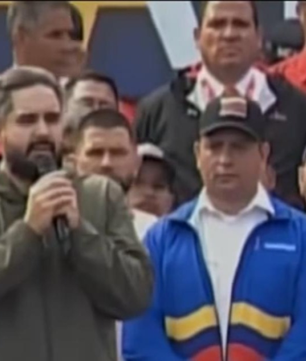 Em comício, filho de Maduro chama Brasil para aliança contra os EUA, VEJA VÍDEO