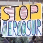 Agricultores protestam em estrasburgo contra acordo ue-mercosul