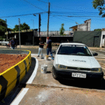 Emdurb conclui obras de remodelação no sistema viário de acesso e saída do Max Atacadista Norte. Nova rotatória em formato de gota faz parte das melhorias da região