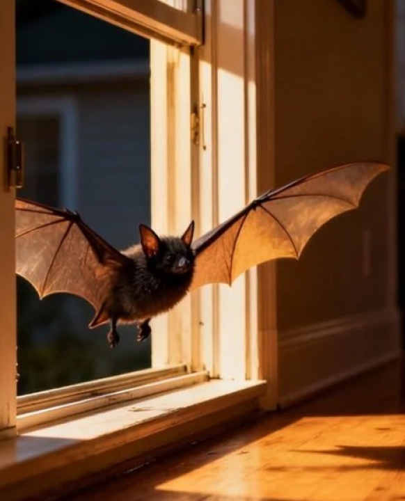 O que significa quando um morcego entra na sua casa de repente?SAIBA TUDO