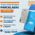 RIC Ambiental facilita o pagamento da conta de água com cartão de crédito e parcelamento em até 12 vezes. Mais praticidade, segurança e comodidade a você, cliente. Confira!