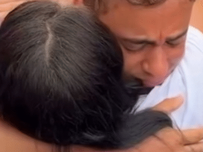 Em momento emocionante, Nikolas reencontra os pais na Caminhada por Justiça; VEJA VÍDEO