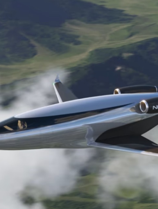 Como é o Phantom 3500, o avião comercial sem janelas que deve voar a partir de 2027