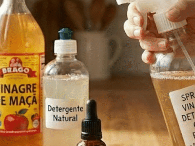 Misturar 5 gotas de detergente no vinagre cria spray potente que afasta formigas sem gastar muito