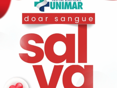 Campanha do HBU reforça importância da doação de sangue e convida toda a comunidade de Marília a salvar vidas. Entenda como é fácil doar