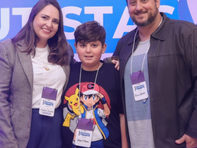 Mãe e filho lançam hoje, sábado, às 16h00, livro infantil que venceu edital em Marília. Obra aborda percepção do tempo sob o olhar de uma criança autista, com bate-papo na Biblioteca Municipal