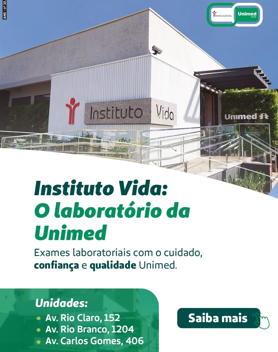 #Instituto-Vida-Laboratório-Unimed