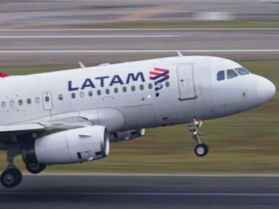 TENSÃO: Em alta velocidade, com trem de pouso levantado, avião da Latam com 400 passageiros aborta decolagem em Guarulhos; SAIBA DETALHES