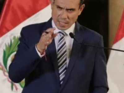 URGENTE: Congresso do Peru destitui presidente José Jerí