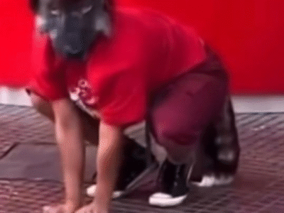 Adolescente que se identifica como therian sofre mordida em praça pública; VEJA VÍDEO