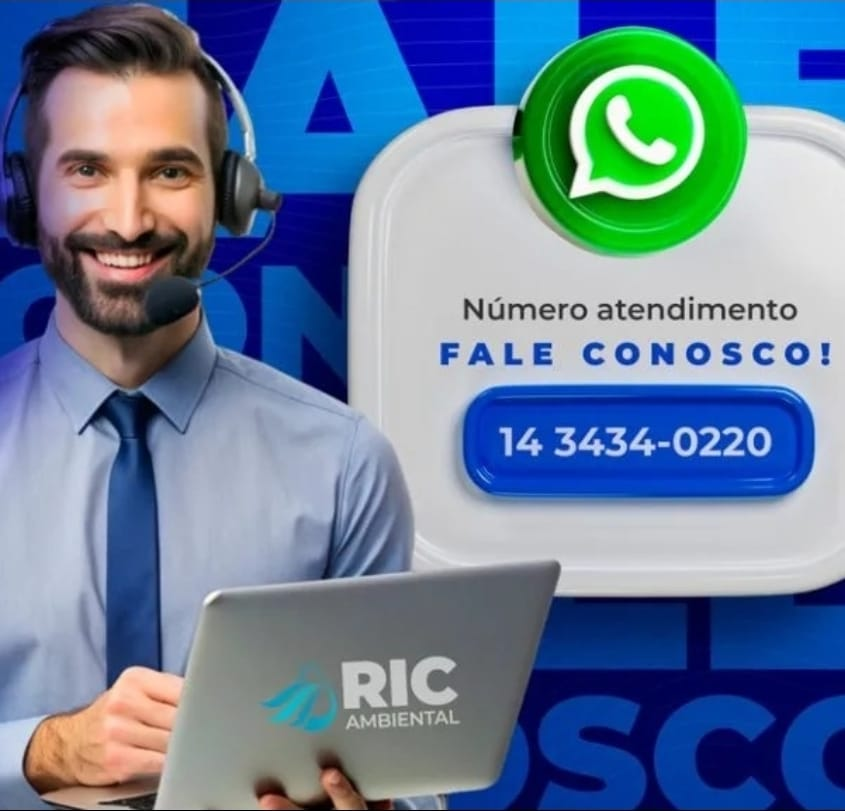 Registro de chamados pelos canais principais fortalece a eficiência no atendimento da RIC Ambiental. Mais o atendimento presidencial na sede da empresa