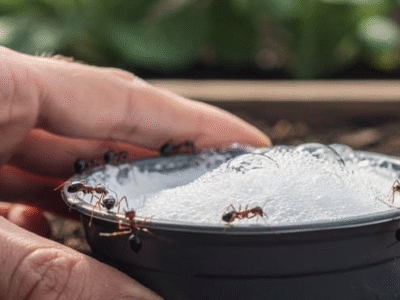 Acabe com as formigas do jardim usando uma simples armadilha de refrigerante
