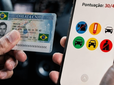 Entenda as novas regras da pontuação da CNH em 2026 que mudam o limite de pontos e alteram o cálculo da suspensão