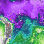 Ciclone será subtropical e deixa alerta de chuvas extremas para 8 estados nesta semana
