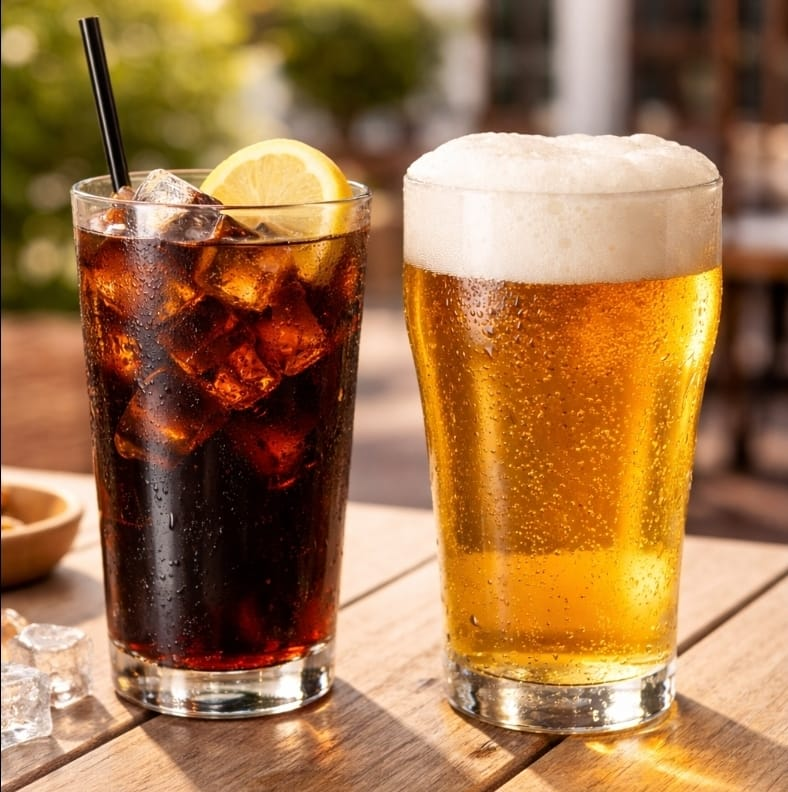 O que é pior para a sua saúde, refrigerante ou cerveja? Especialistas na Harvard School esclarecem os efeitos do álcool e das bebidas açucaradas como grande risco à sua saúde. Até derrame! Entenda as novidades