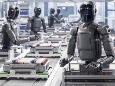 Xiaomi admite robôs humanoides como “estagiários” em fábrica de carros elétricos