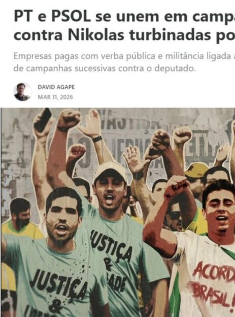 PSOL e PT se unem em ofensiva digital contra Nikolas Ferreira com campanhas turbinadas por dinheiro público