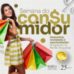 Semana do Consumidor no Marília Shopping traz descontos e oportunidades especiais. Iniciativa busca valorizar o consumidor e proporcionar uma experiência de compra ainda mais atrativa