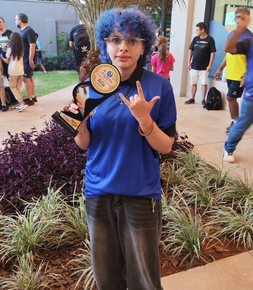 Xadrez: Atleta mariliense conquista o título no Sub-18 feminino na 2ª etapa da Liga do Enxadrista em Bauru. Também garante a melhor colocação feminina em todas categorias