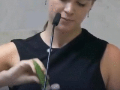 Deputada faz blackface durante protesto contra Erika Hilton; VEJA VÍDEO