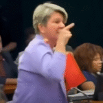 CONFUSÃO: ‘Ele é feio, sujo e ridículo’: participante protesta da sessão da comissão da mulher; VEJA VÍDEO