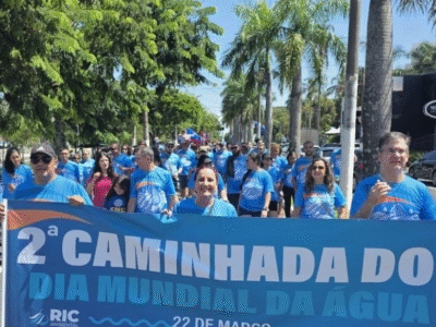 2ª Caminhada em Comemoração ao Dia Mundial da Água, realizada pela RIC Ambiental, é sucesso em Marília e reúne centenas de pessoas. Veja tudo e assista entrevistas