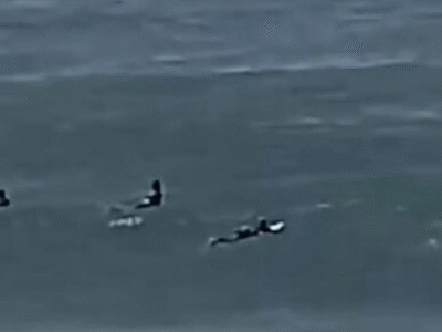 IMPRESSIONANTE: Mísseis quase atigem surfistas em Tel Aviv; VEJA VÍDEO