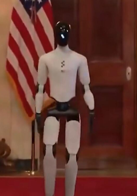 Imagens mostra momento em que robô humanóide acompanha Melania Trump em evento na Casa Branca; ASSISTA VÍDEO