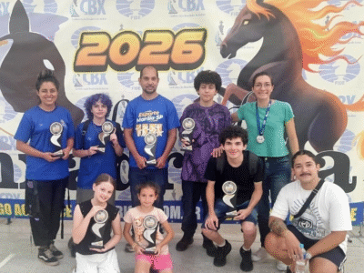 Marília brilha em casa com cinco títulos na 5ª etapa da Liga do Enxadrista. Confira as conquistas e veja a lista com nomes dos vencedores