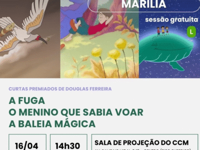 Marília recebe sessão gratuita de animações nacionais nesta quinta-feira. Tarde de cultura, imaginação e acesso gratuito ao cinema. Veja filmes