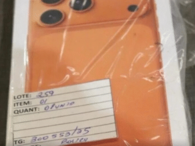 Leilão da Receita Federal tem celular da Apple e aspirador por sem fio por R$ 100; VEJA