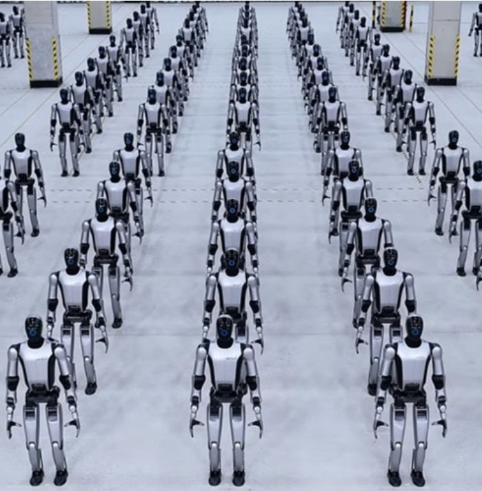 No momento, você está visualizando China avança plano para usar 10 mil robôs humanoides em fronteira