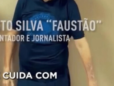 Faustão surpreende e aparece em vídeo em pé pela primeira vez; VEJA VÍDEO