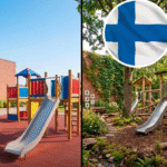 Finlândia troca parques de borracha por áreas de terra e lama — e crianças apresentam melhora na saúde em apenas um ano