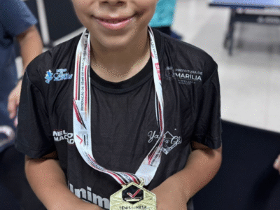 Antônio Santana vence título paulista sub-11 de tênis de mesa e destaca Marília em competição estadual. Delegação traz 8 medalhas. Veja vencedores