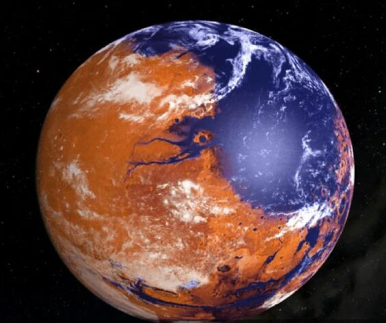 No momento, você está visualizando Marte já abrigou um imenso oceano e hoje exibe cicatrizes de um mundo que secou