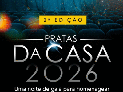 Pratas da Casa 2026 acontece hoje, sábado, em noite de homenagens no Teatro Municipal. E ainda com show da Banda Mahatma Groove. Veja programa