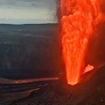 FORÇA DA NATUREZA: Imagens impressionantes de erupção de vulcão no Havaí mais parecem filme e viraliza; VEJA VÍDEO