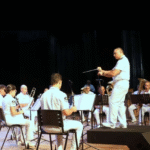 Banda de Música do 8º Distrito Naval se apresenta no Teatro Municipal em concerto especial pelo aniversário da cidade. Veja como assistir