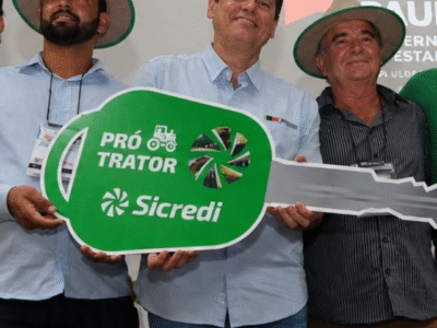 Sicredi lidera operações do Pró-Trator e fortalece a agricultura em São Paulo. Durante a Agrishow 2026 reforçou seu protagonismo, inclusive com a presença do governador Tarcísio de Freitas