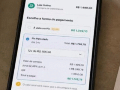 Pix parcelado parece facilidade, mas pode esconder um detalhe e trazer dor de cabeça: veja antes de aceitar