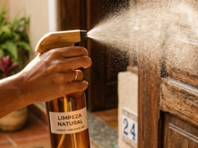 Por que borrifar limão na porta da frente da sua casa pode ajudar na limpeza e no aroma do ambiente