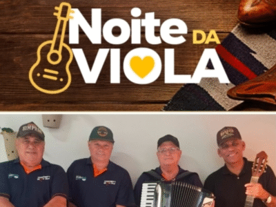 Noite da Viola celebra tradição sertaneja raiz em Marília neste sábado. Contará com as apresentações de Vozes do Vale, Waldir Santos, Orquestra de Viola e Nikita. Confira