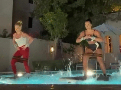 Virginia faz treino inusitado em Dubai e movimenta internet; ASSISTA VÍDEO